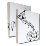 ATS Music Art Acoustic Panel - Horizontal Notes