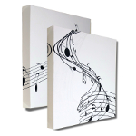 ATS Music Art Acoustic Panel - Vertical Notes