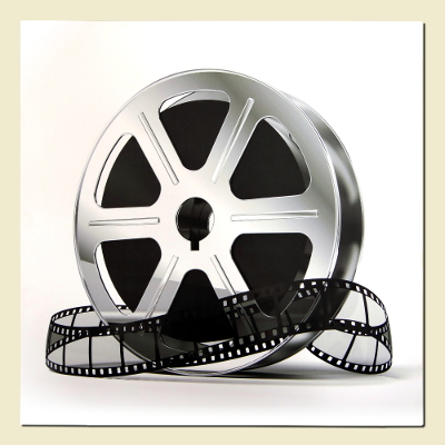 ATS Movie Art Acoustic Panel - Film Reel
