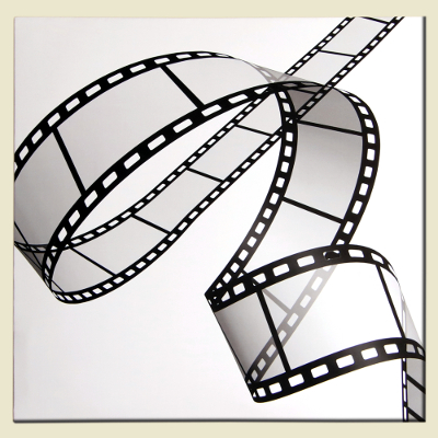 ATS Movie Art Acoustic Panel - Film Strip Spiral