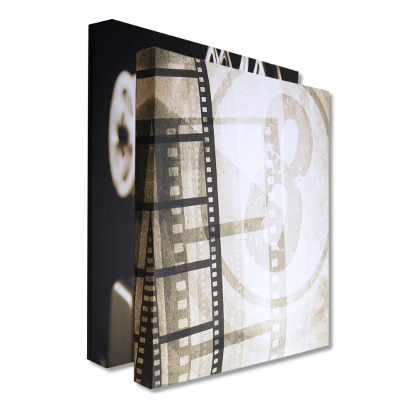 ATS Movie Art Acoustic Panel Set- Sepia Film and Sepia Movie Projector