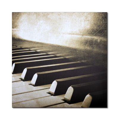 ATS Music Art Acoustic Panel - Vintage Piano Keys