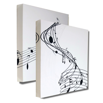 ATS Music Art Acoustic Panel Set- Vertical Notes and Horizontal Notes 