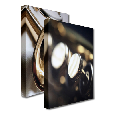 ATS Music Art Acoustic Panel Set- Valve Closeup and Brass Bell